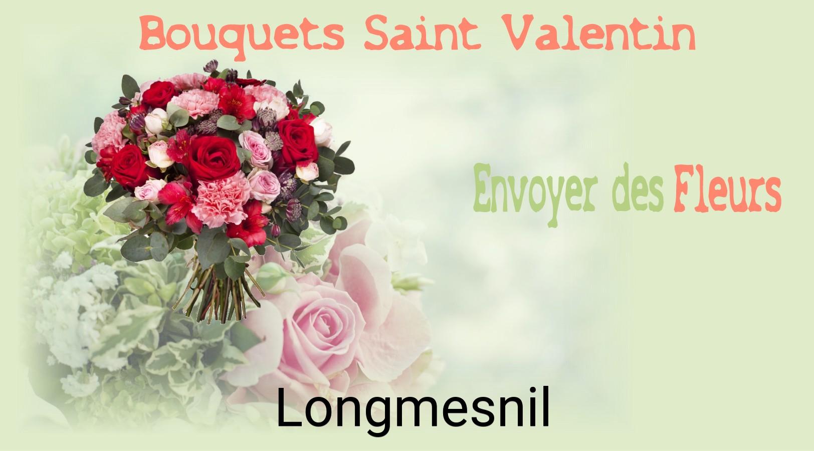 Roses de Saint-Valentin livrées à Longmesnil